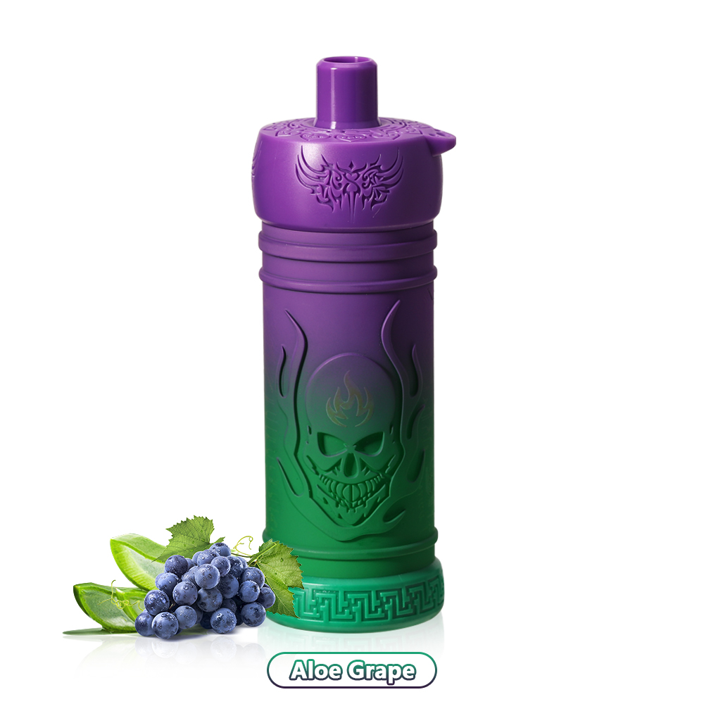 10000 puffs vape pod device skull patter have LED light - Image 5