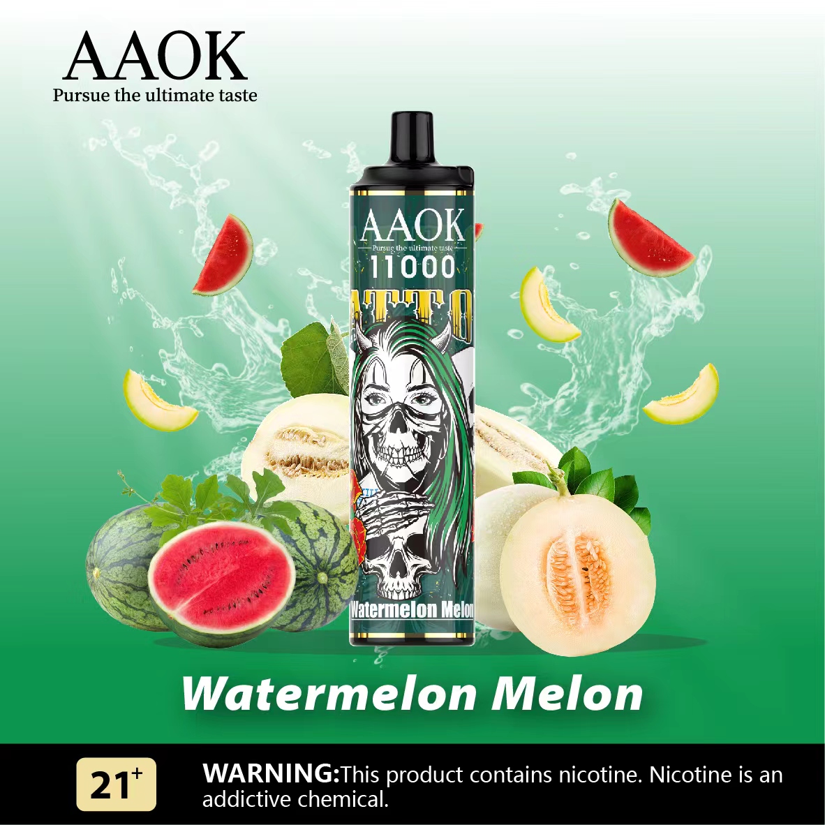 AAOK 11000 puffs vape Unique design - Image 9