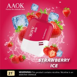 Alternative view of AAOK 6000 puffs vape simple design