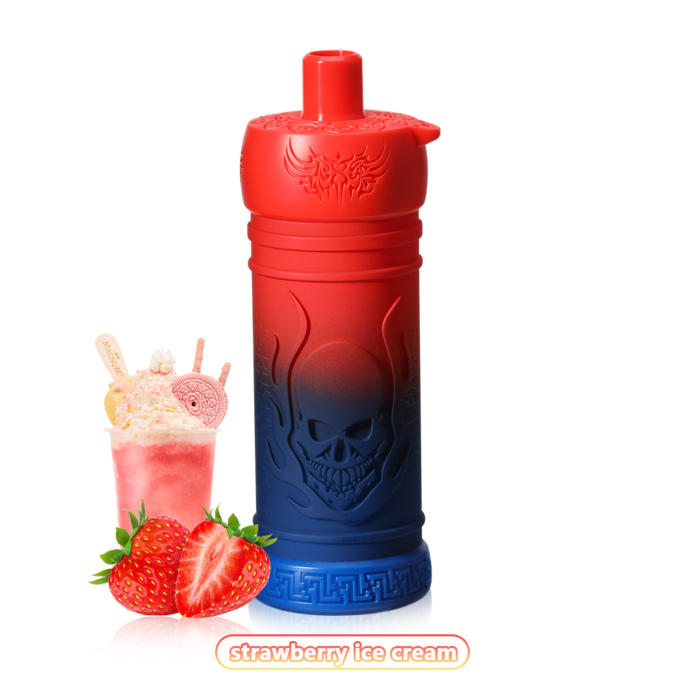 10000 puffs vape pod device skull patter have LED light - Image 6