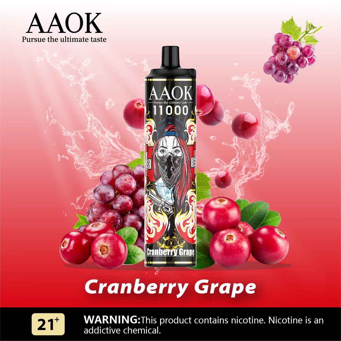 AAOK 11000 puffs vape Unique design - Image 11