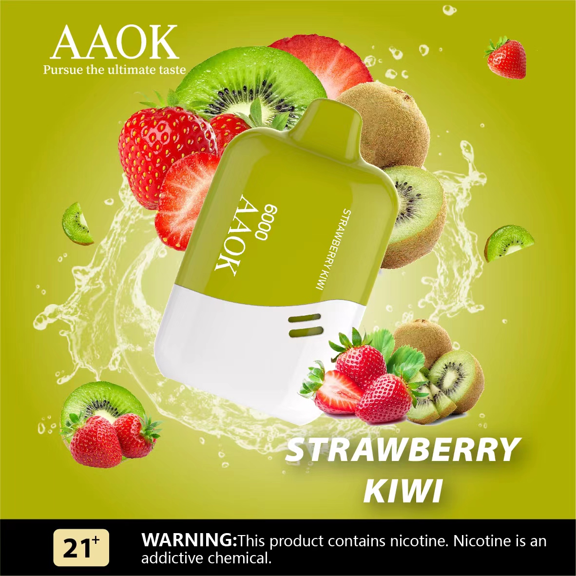 AAOK 6000 puffs vape simple design - Image 9