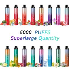 5000 puffs Vape Breathing Light