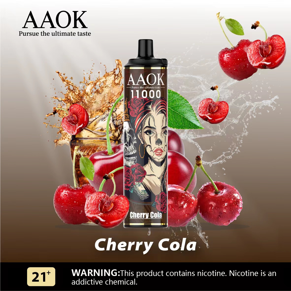 AAOK 11000 puffs vape Unique design - Image 8