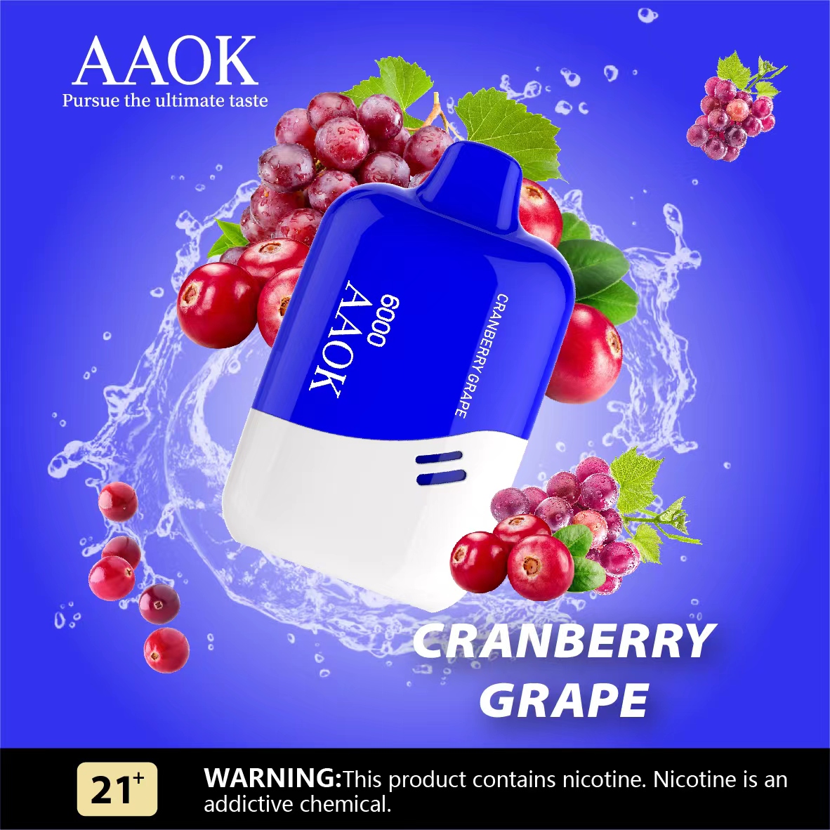 AAOK 6000 puffs vape simple design - Image 10