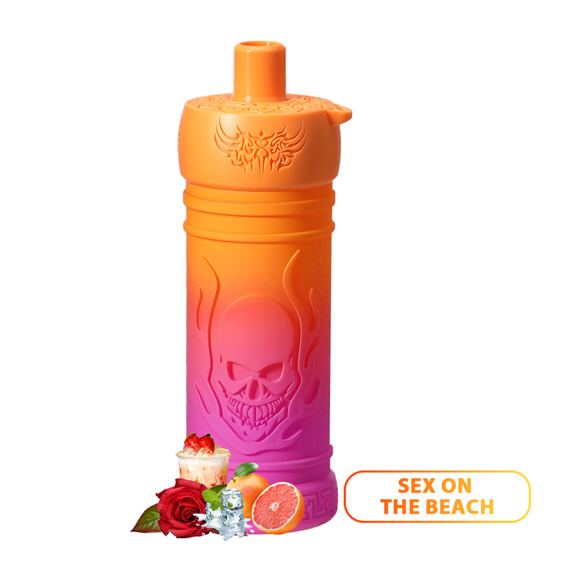 10000 puffs vape pod device skull patter have LED light - Image 13