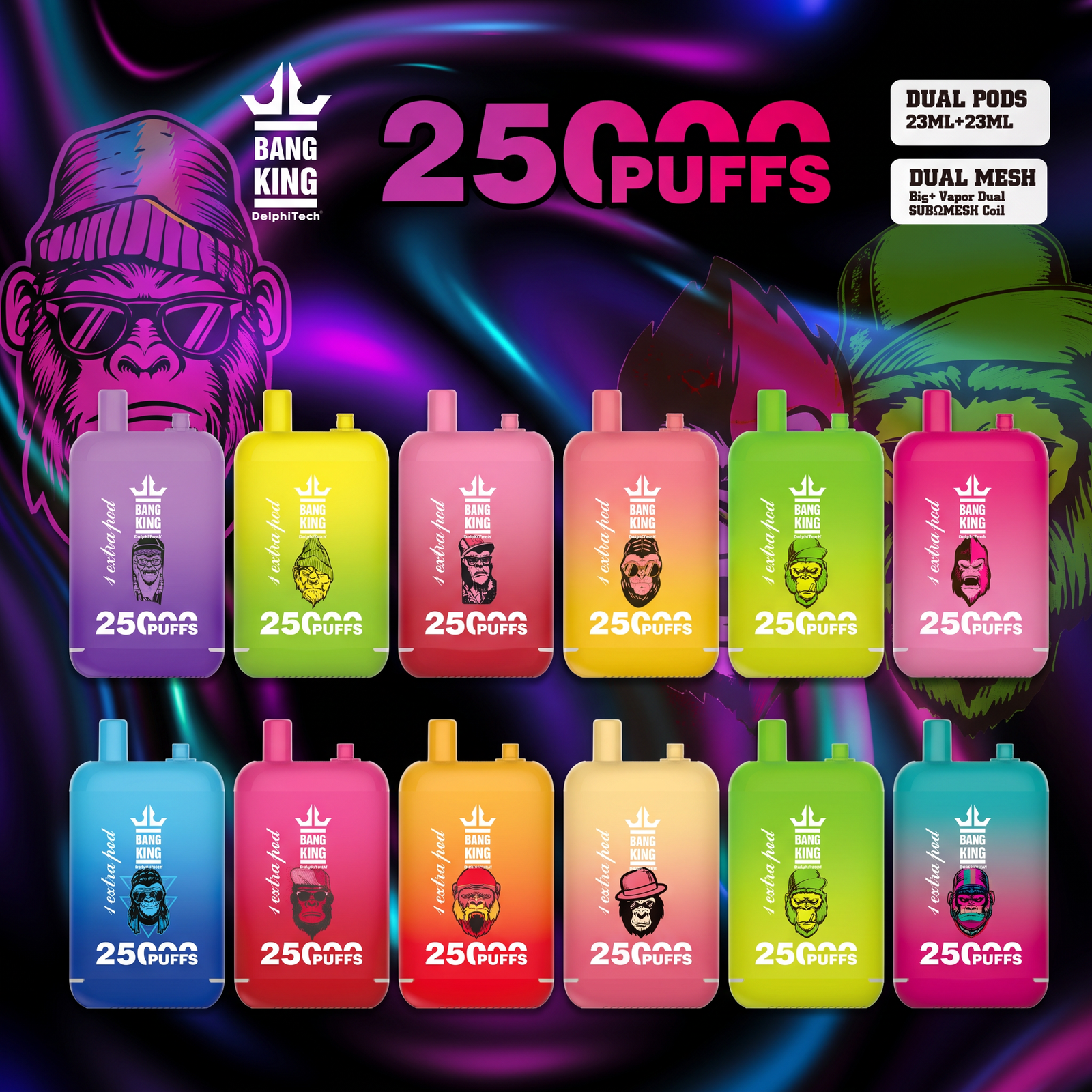 BANG KING BK25 25000 PUFFS VAPE