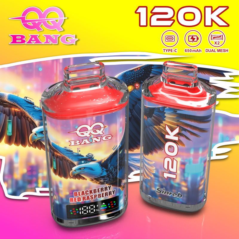 Alternative view of QQBANG 120K PUFFS VAPE