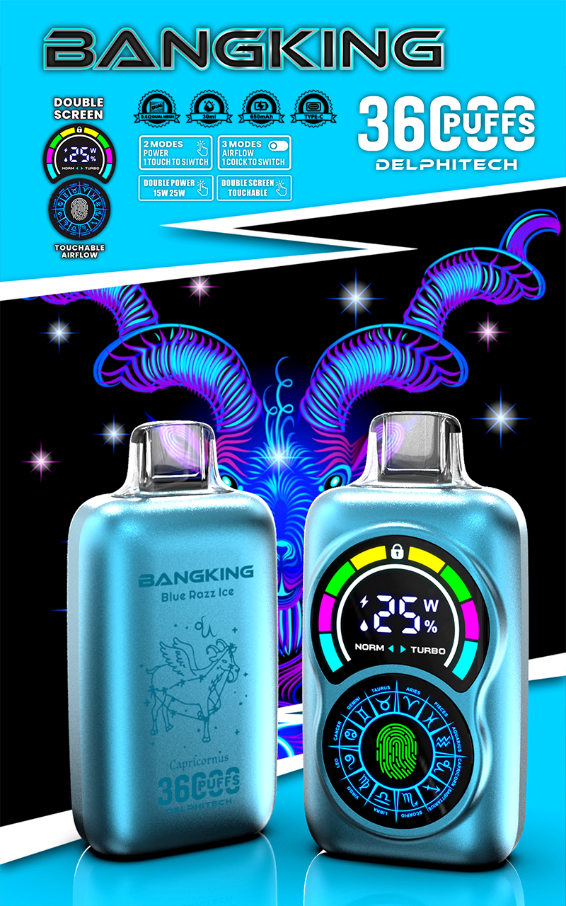 Alternative view of BANG KING BK36S 36000 PUFFS VAPE