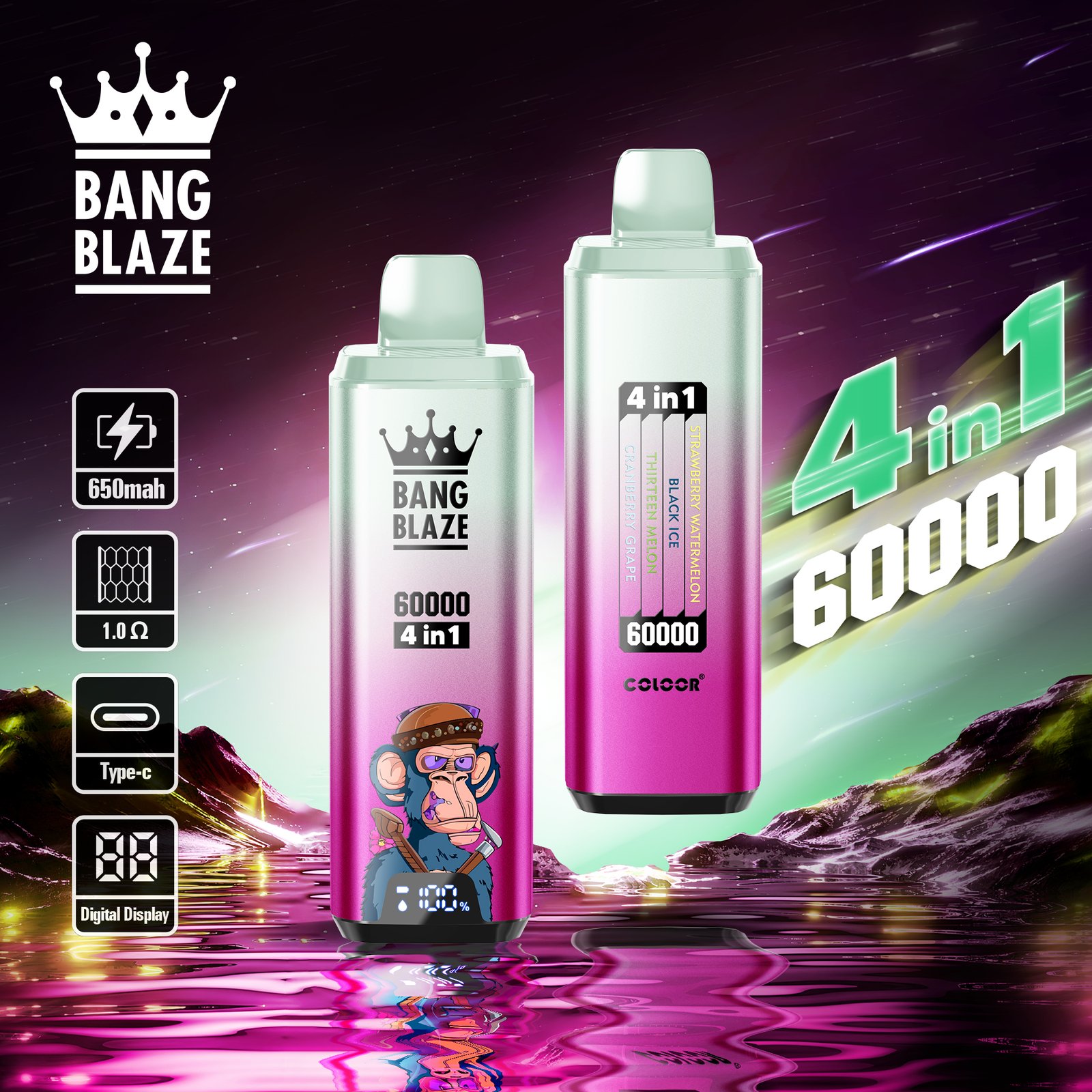 BANG BLAZE 60000 PUFFS VAPE - Image 12