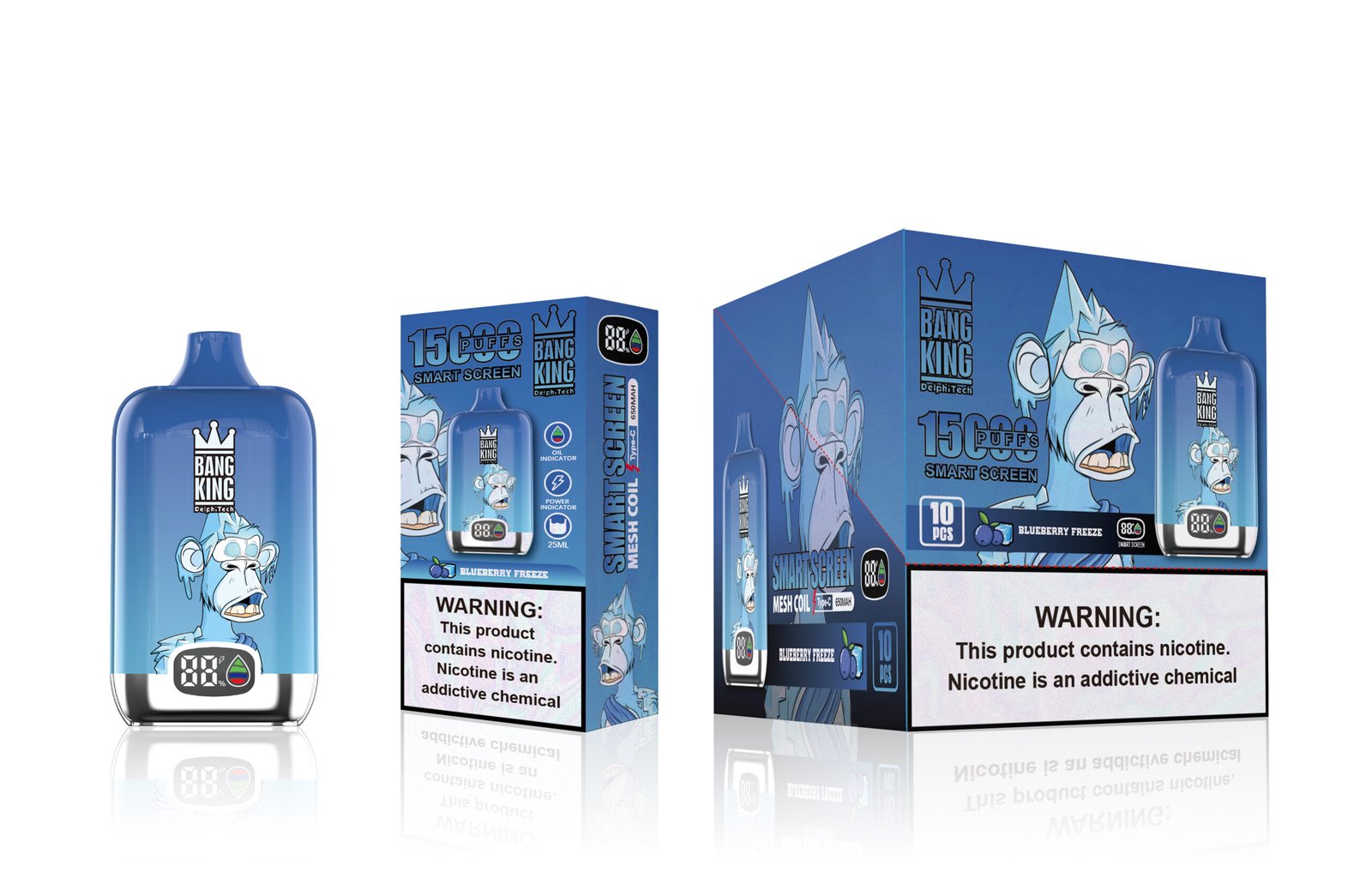 BANG KING BK15S DISPLAY 15000 PUFFS VAPE - Image 7