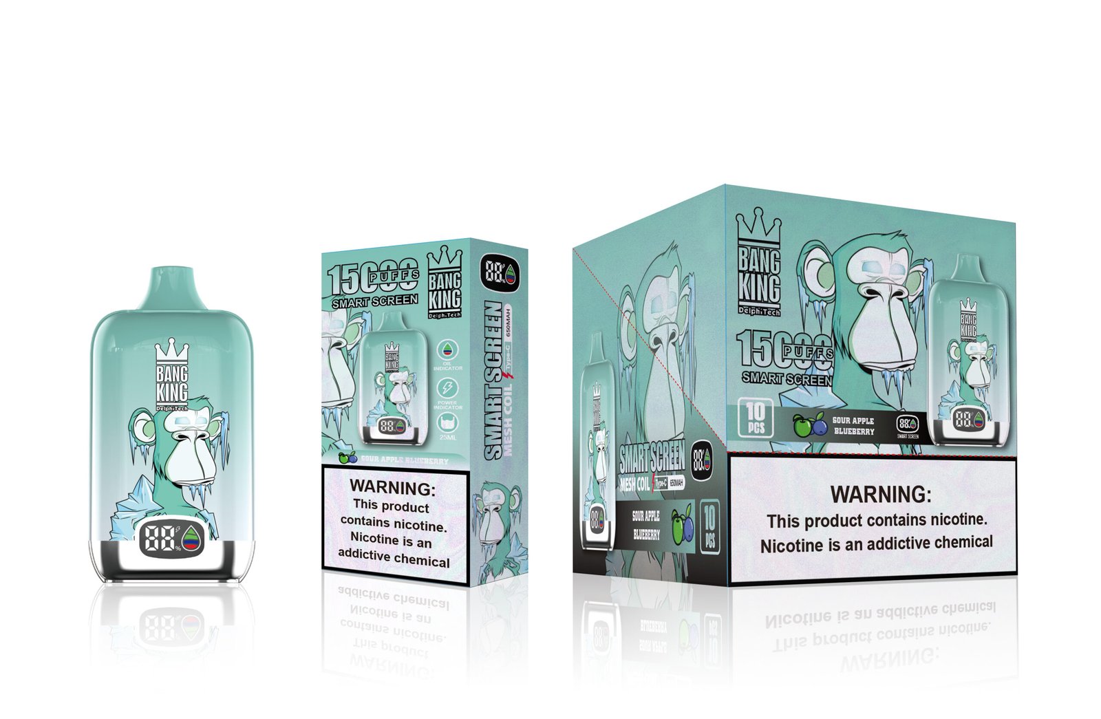 BANG KING BK15S DISPLAY 15000 PUFFS VAPE - Image 10