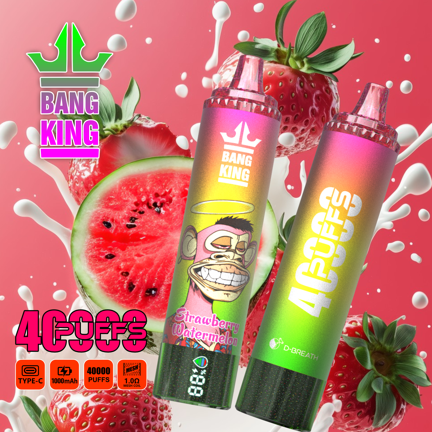 BANG B40 FLAME 40000 PUFFS VAPE - Image 3