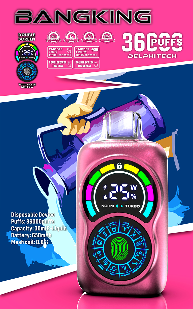 BANG KING BK36S 36000 PUFFS VAPE - Image 3